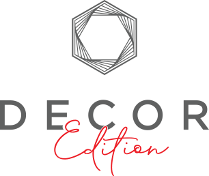 Este é o logotipo referente ao produto aquecedor de água a gás da linha Decor Edition da empresa Komeco.