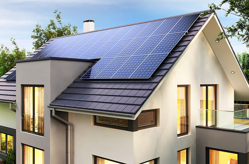 foto casa Energia solar