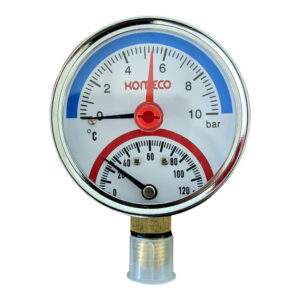 Manômetro Analógico Medidor de Temperatura