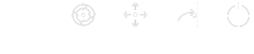 Ícones Modo Inteligente, Modo Padrão, Modo Joystick, Modo Pick-UP e Auto-Desliga
