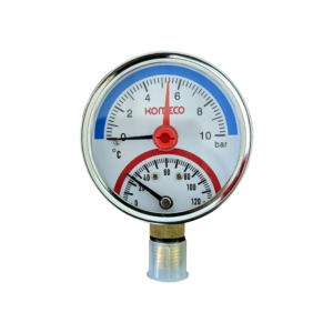 Manômetro Analógico Medidor de Temperatura